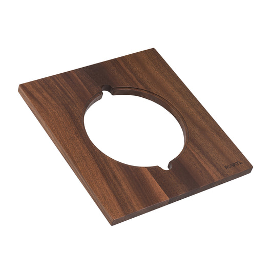 Ruvati 17 x 16 inch Dual-Tier Wood platform for Mixing Bowl and Colander – fits Ruvati Workstation Sinks – RVA1244