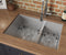 28-inch Low-Divide Undermount Tight Radius 60/40 Double Bowl 16 Gauge Stainless Steel Kitchen Sink