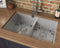 32-inch Low-Divide Undermount Tight Radius 50/50 Double Bowl 16 Gauge Stainless Steel Kitchen Sink