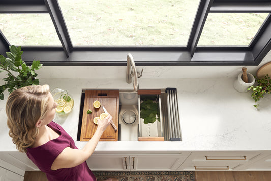 28-inch Workstation Ledge Undermount 16 Gauge Stainless Steel Kitchen Sink Single Bowl