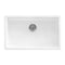 Ruvati - 30-inch Fireclay Undermount / Drop-in Topmount Kitchen Sink Single Bowl – White – RVL3030WH