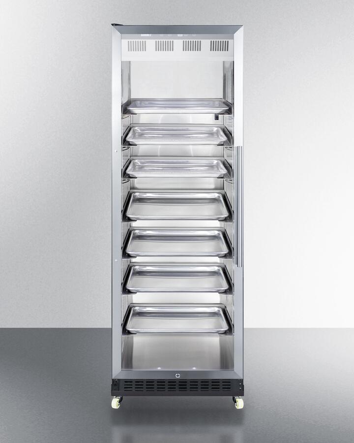 Summit Commercial - 24" Wide Mini Reach-In Beverage Center with Dolly Summit Commercial - 24" Wide Mini Reach-In Beverage Center with Dolly