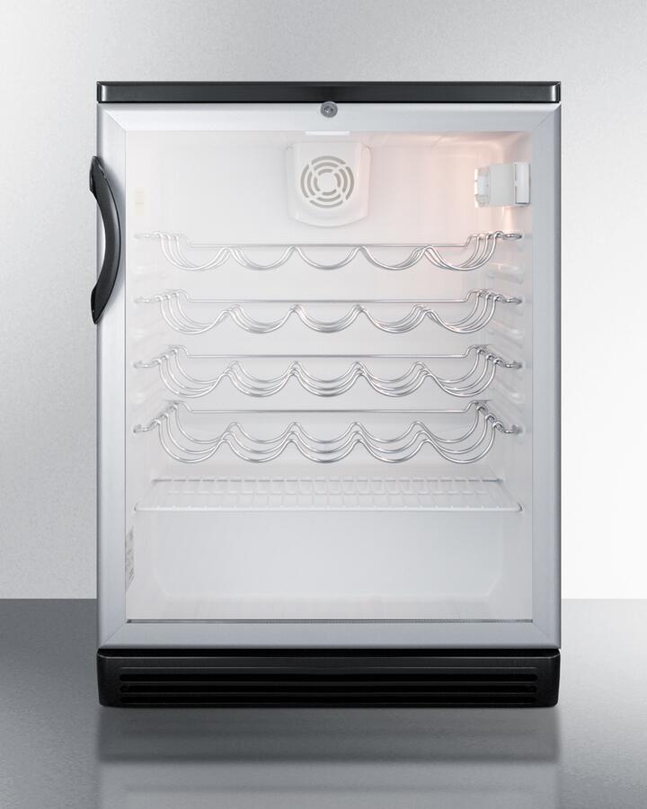 Summit Commercial - 24" Freestanding Wine Cellar with 36-Bottle Capacity Summit Commercial - 24" Freestanding Wine Cellar with 36-Bottle Capacity