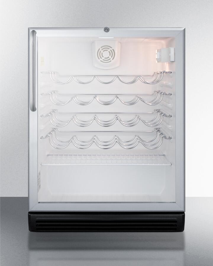 Summit Commercial - 24" Wine Cellar with 51-Bottle Capacity Summit Commercial - 24" Wine Cellar with 51-Bottle Capacity