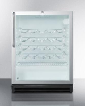 Summit Commercial - 24" Freestanding Wine Cellar with 36-Bottle Capacity