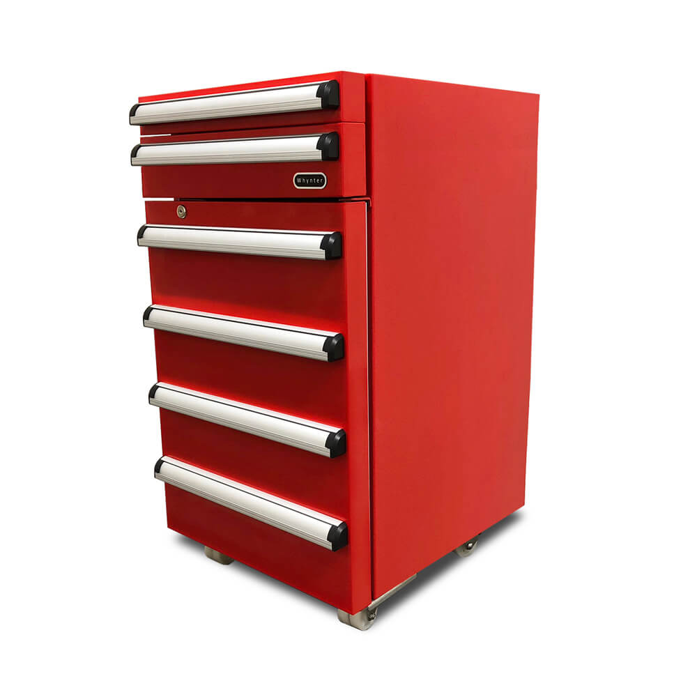 Whynter - Portable 1.8 cu.ft. Tool Box Refrigerator with 2 Drawers and Lock | TBR-185SR Whynter - Portable 1.8 cu.ft. Tool Box Refrigerator with 2 Drawers and Lock | TBR-185SR