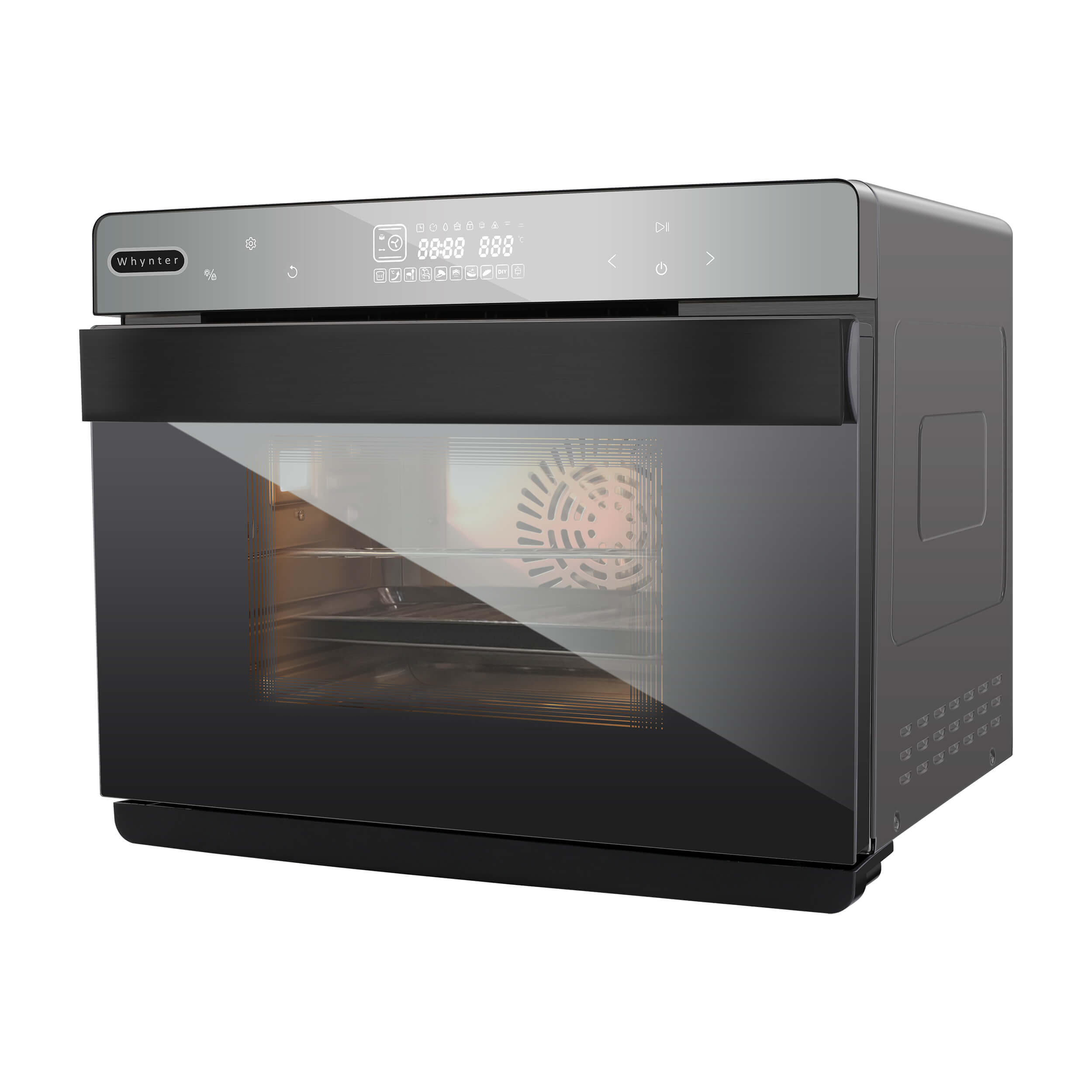 Whynter - Grande 40 Quart Capacity Counter-Top Multi-Function Intelligent Convection Steam Oven Air Fryer, Oven, Yogurt Maker, Dehydrator & DIY Mode | TSO-488GB Whynter - Grande 40 Quart Capacity Counter-Top Multi-Function Intelligent Convection Steam Oven Air Fryer, Oven, Yogurt Maker, Dehydrator & DIY Mode | TSO-488GB