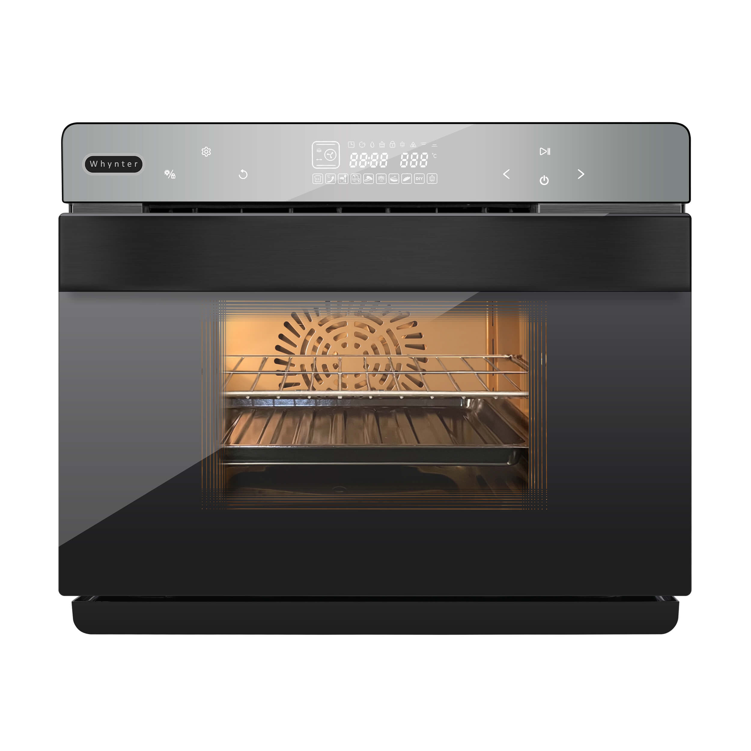 Whynter - Grande 40 Quart Capacity Counter-Top Multi-Function Intelligent Convection Steam Oven Air Fryer, Oven, Yogurt Maker, Dehydrator & DIY Mode | TSO-488GB Whynter - Grande 40 Quart Capacity Counter-Top Multi-Function Intelligent Convection Steam Oven Air Fryer, Oven, Yogurt Maker, Dehydrator & DIY Mode | TSO-488GB