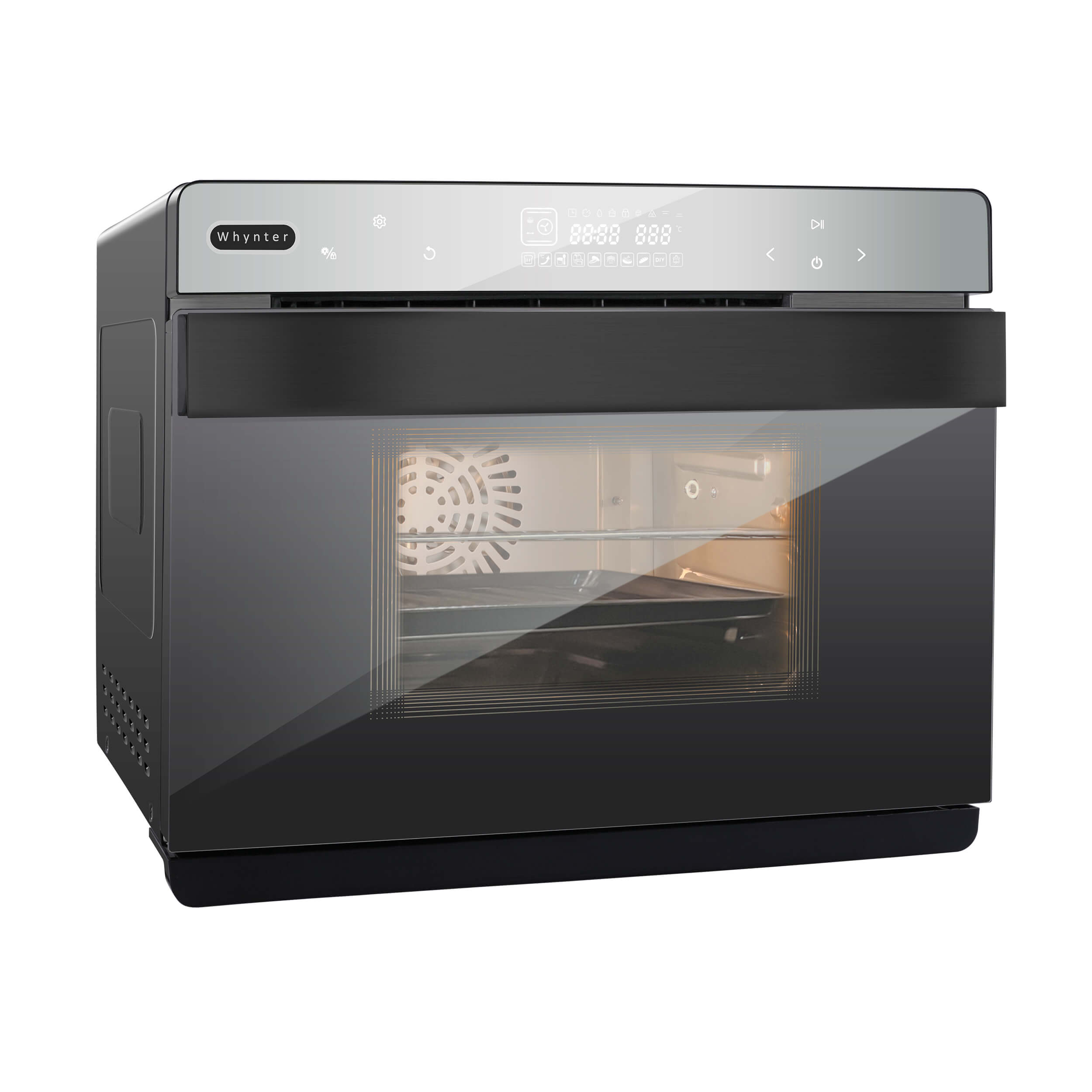 Whynter - Grande 40 Quart Capacity Counter-Top Multi-Function Intelligent Convection Steam Oven Air Fryer, Oven, Yogurt Maker, Dehydrator & DIY Mode | TSO-488GB Whynter - Grande 40 Quart Capacity Counter-Top Multi-Function Intelligent Convection Steam Oven Air Fryer, Oven, Yogurt Maker, Dehydrator & DIY Mode | TSO-488GB
