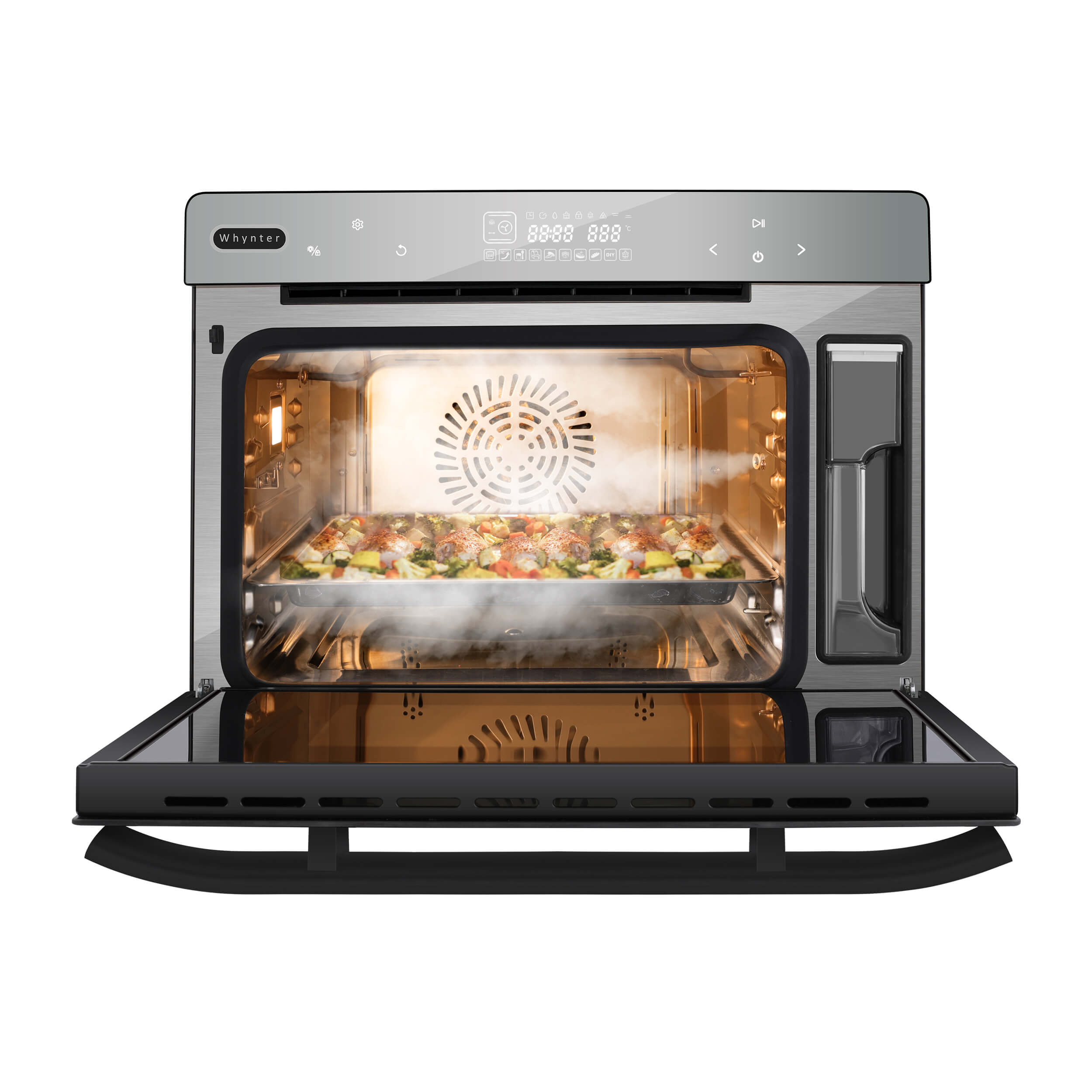 Whynter - Grande 40 Quart Capacity Counter-Top Multi-Function Intelligent Convection Steam Oven Air Fryer, Oven, Yogurt Maker, Dehydrator & DIY Mode | TSO-488GB Whynter - Grande 40 Quart Capacity Counter-Top Multi-Function Intelligent Convection Steam Oven Air Fryer, Oven, Yogurt Maker, Dehydrator & DIY Mode | TSO-488GB