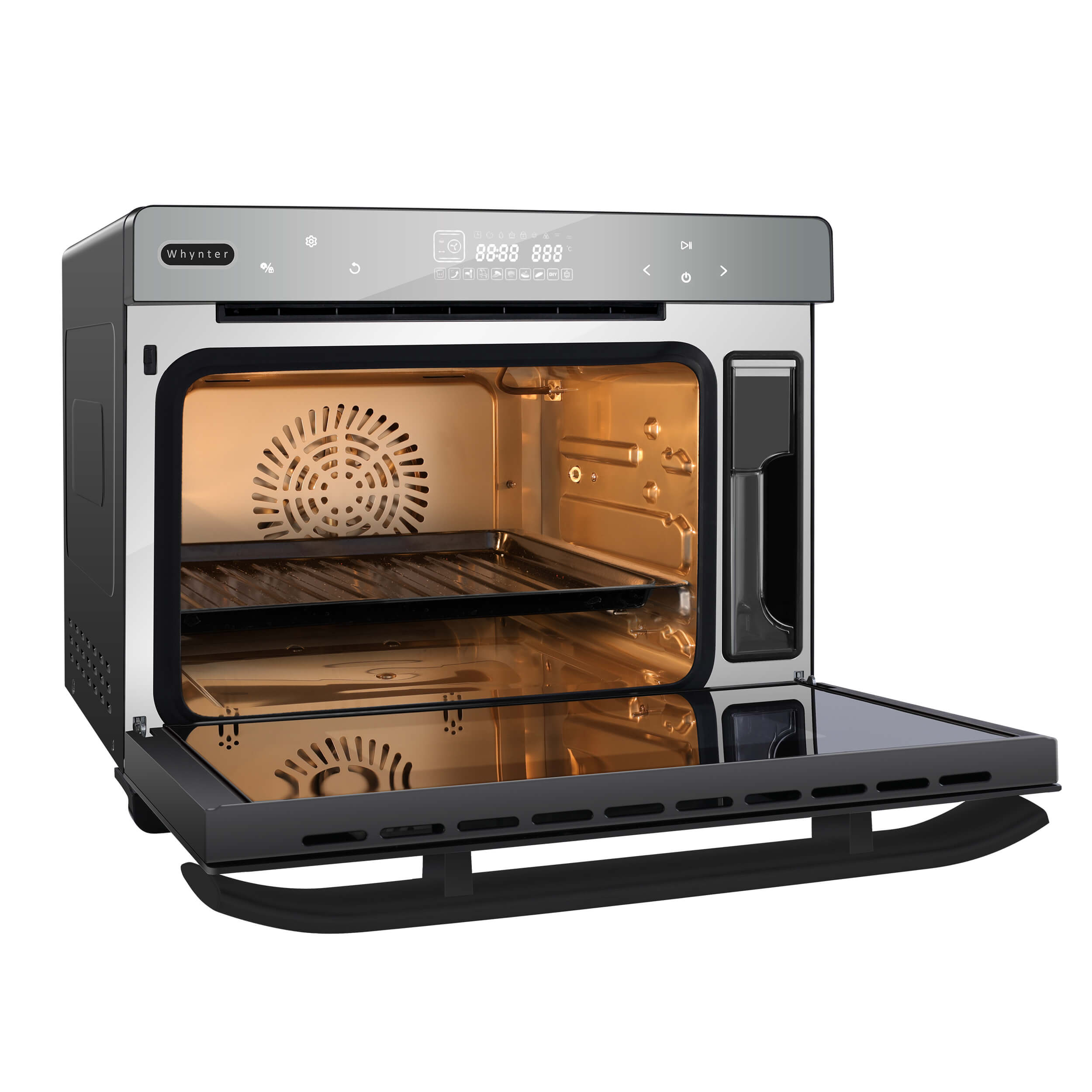 Whynter - Grande 40 Quart Capacity Counter-Top Multi-Function Intelligent Convection Steam Oven Air Fryer, Oven, Yogurt Maker, Dehydrator & DIY Mode | TSO-488GB Whynter - Grande 40 Quart Capacity Counter-Top Multi-Function Intelligent Convection Steam Oven Air Fryer, Oven, Yogurt Maker, Dehydrator & DIY Mode | TSO-488GB