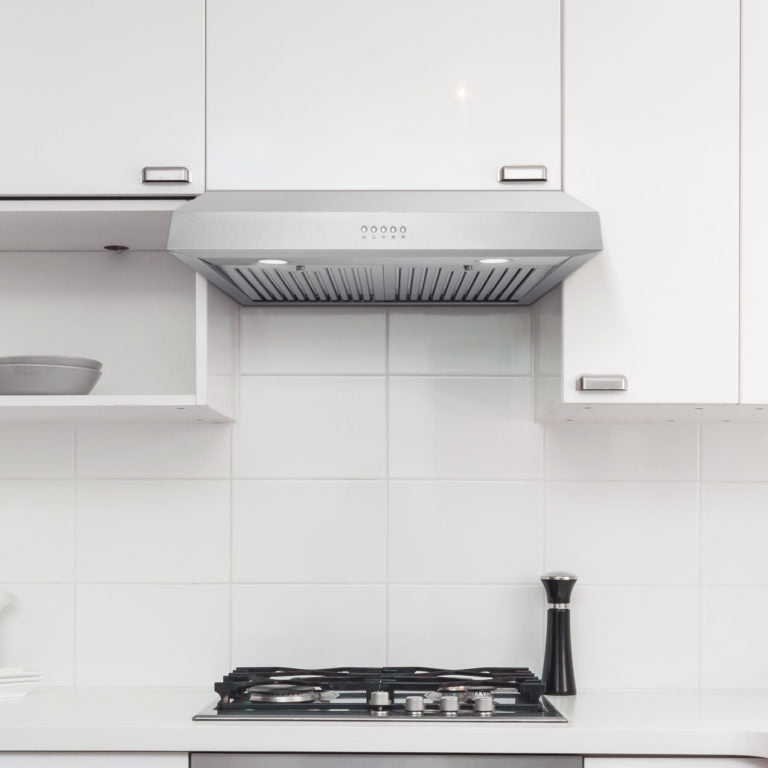 Cosmo - 30 in. Ducted Under Cabinet Range Hood in Stainless Steel with LED Lighting and Permanent Filters | UC30 Cosmo - 30 in. Ducted Under Cabinet Range Hood in Stainless Steel with LED Lighting and Permanent Filters | UC30