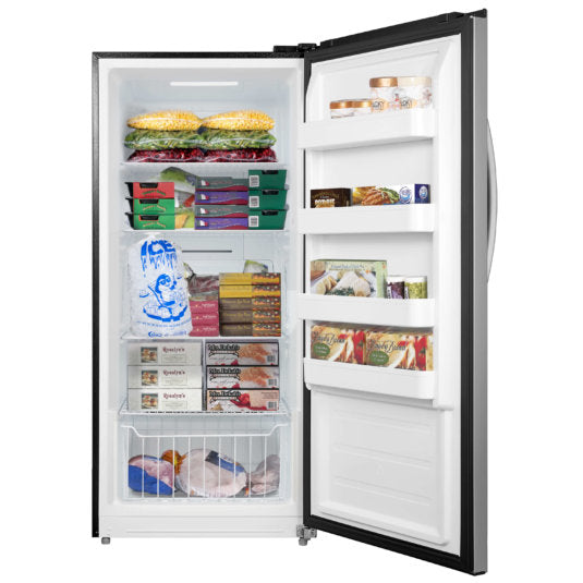 Whynter - 13.8 cu.ft. Energy Star Digital Upright Convertible Deep Freezer / Refrigerator - Stainless Steel | UDF-139SS Whynter - 13.8 cu.ft. Energy Star Digital Upright Convertible Deep Freezer / Refrigerator - Stainless Steel | UDF-139SS