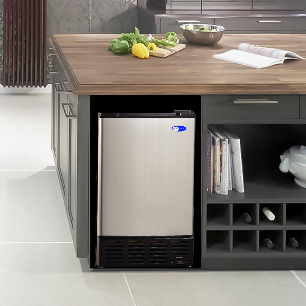 Whynter - Stainless Steel Built-In Ice Maker | UIM-155 Whynter - Stainless Steel Built-In Ice Maker | UIM-155