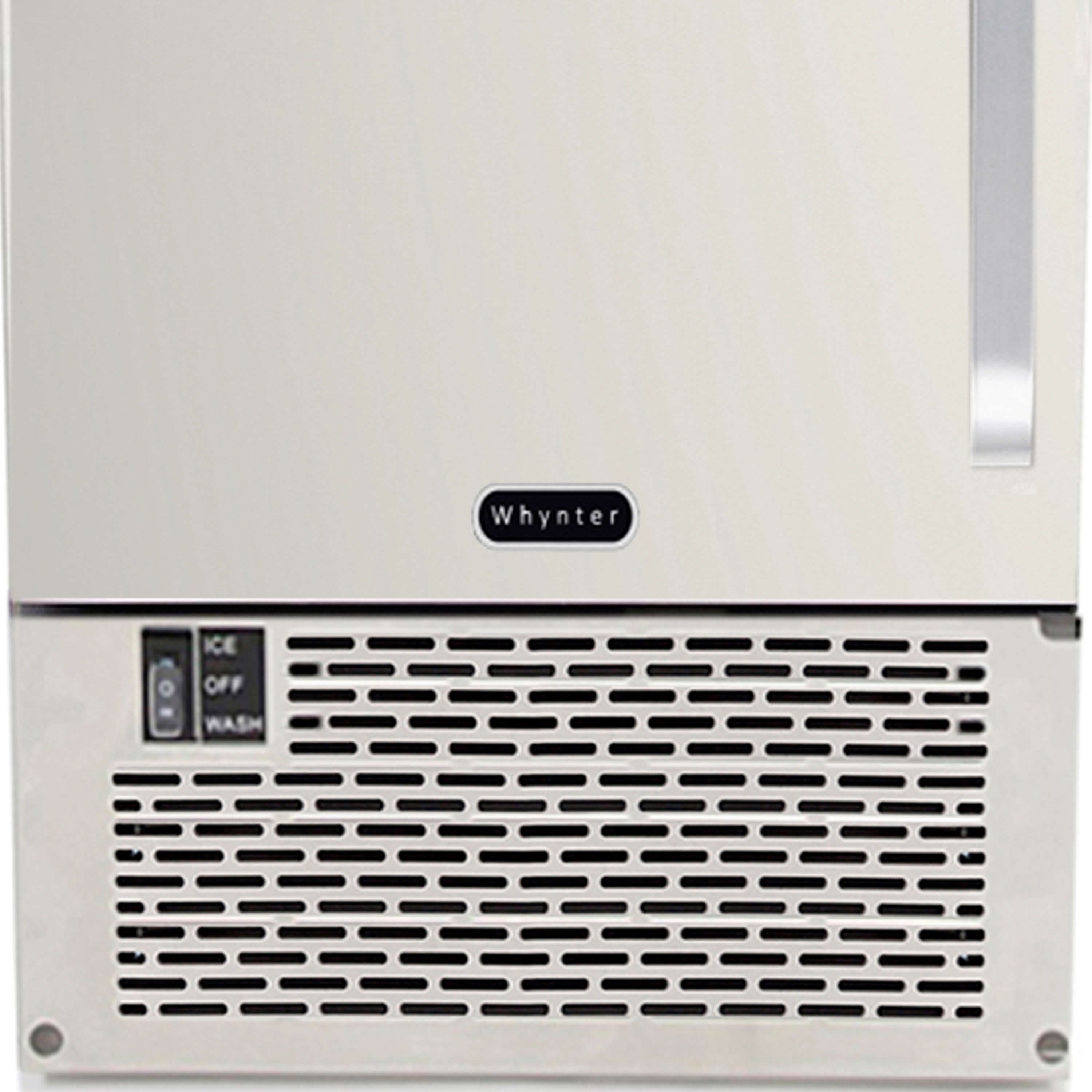 Whynter - Built-In/ Freestanding Ice Maker - 50lb capacity Clear Ice Cube | UIM-502SS Whynter - Built-In/ Freestanding Ice Maker - 50lb capacity Clear Ice Cube | UIM-502SS