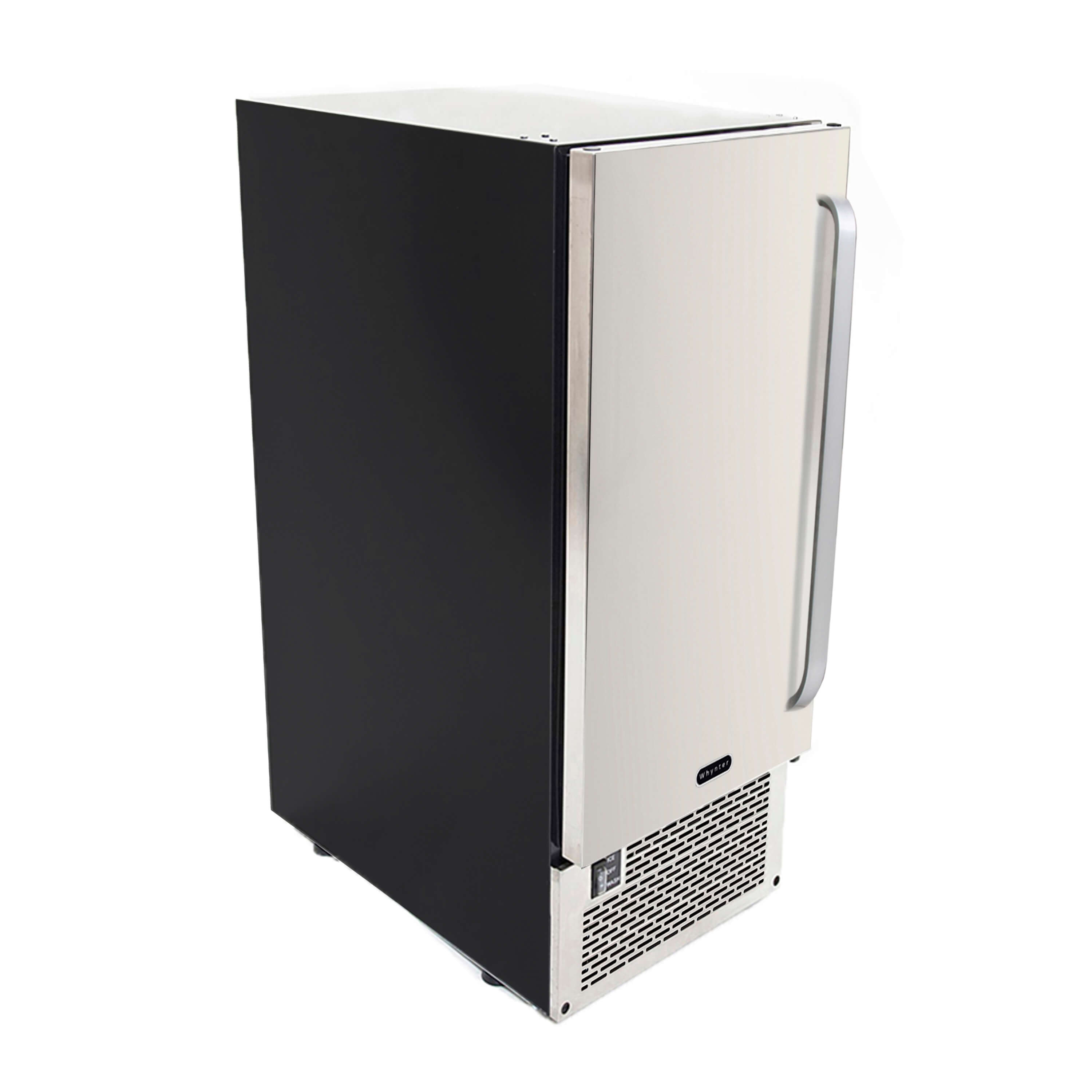 Whynter - Built-In/ Freestanding Ice Maker - 50lb capacity Clear Ice Cube | UIM-502SS Whynter - Built-In/ Freestanding Ice Maker - 50lb capacity Clear Ice Cube | UIM-502SS