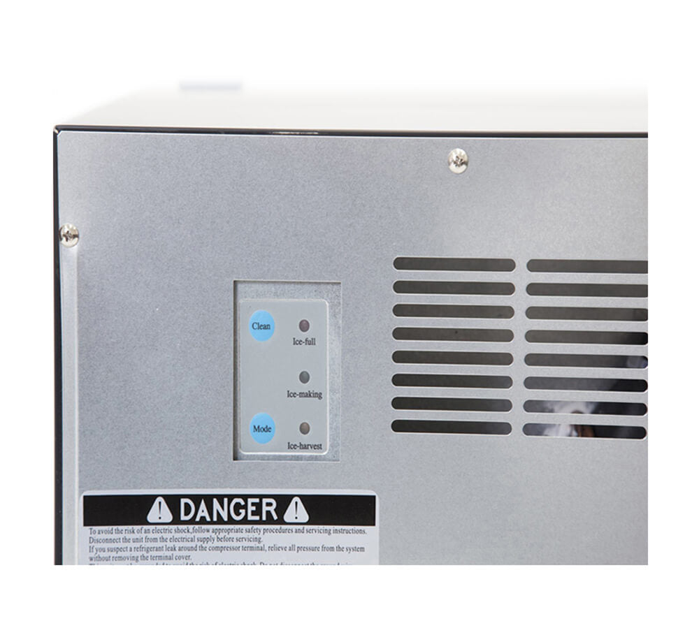 Whynter - Built-In/ Freestanding Ice Maker - 50lb capacity Clear Ice Cube | UIM-502SS Whynter - Built-In/ Freestanding Ice Maker - 50lb capacity Clear Ice Cube | UIM-502SS