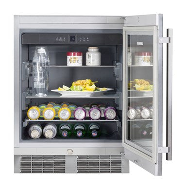 Liebherr - 24 Inch Wide 3.7 Cu. Ft. Built-In Wine and Beverage Cooler with LED Lighting | RU 510 Liebherr - 24 Inch Wide 3.7 Cu. Ft. Built-In Wine and Beverage Cooler with LED Lighting | RU 510