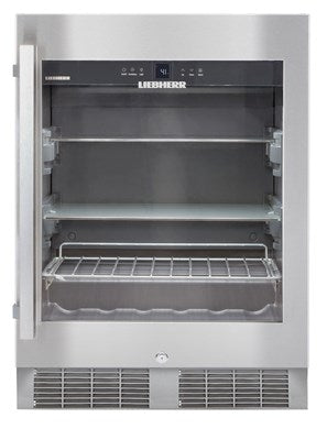 Liebherr - 24 Inch Wide 3.7 Cu. Ft. Built-In Wine and Beverage Cooler with LED Lighting | RU 510