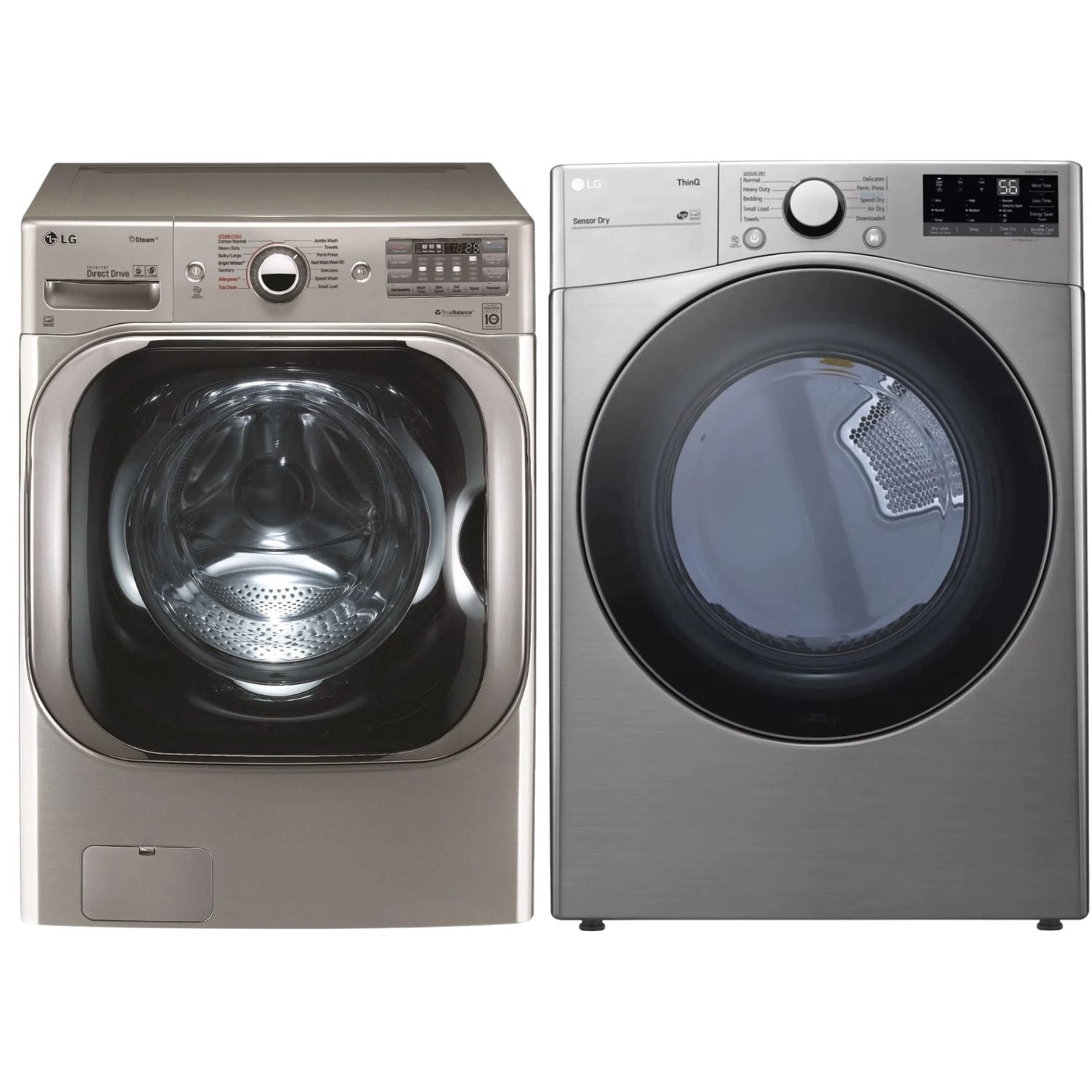 LG 4.5 cu. ft. Top Load Washer - White - WT7100CW