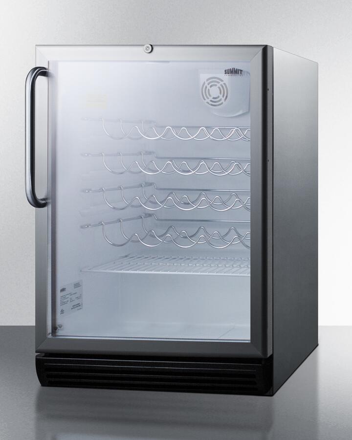 Summit Commercial - 24" Wine Cellar with 51-Bottle Capacity Summit Commercial - 24" Wine Cellar with 51-Bottle Capacity