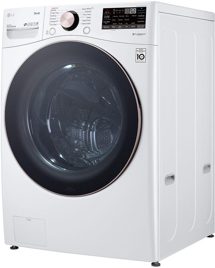 LG - 27 in. 4.5 cu. ft. White Ultra Large Capacity Front Load Washer and LG - 7.4 Cu. Ft. White Ultra Large Capacity Electric Dryer LG - 27 in. 4.5 cu. ft. White Ultra Large Capacity Front Load Washer and LG - 7.4 Cu. Ft. White Ultra Large Capacity Electric Dryer
