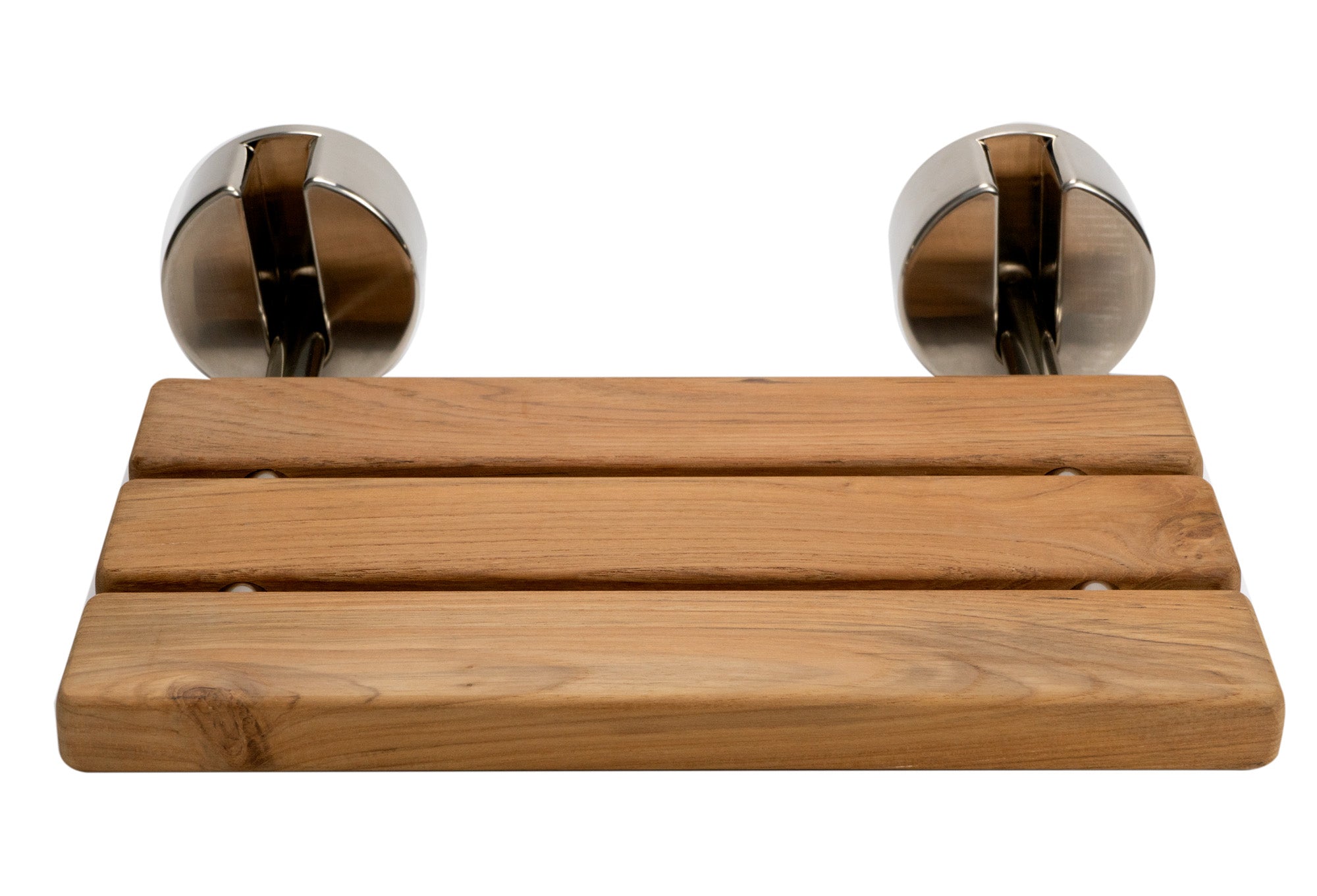 ALFI Brand - 16 Inch Folding Teak Wood Shower Seat Bench | ABS16R-BN ALFI Brand - 16 Inch Folding Teak Wood Shower Seat Bench | ABS16R-BN