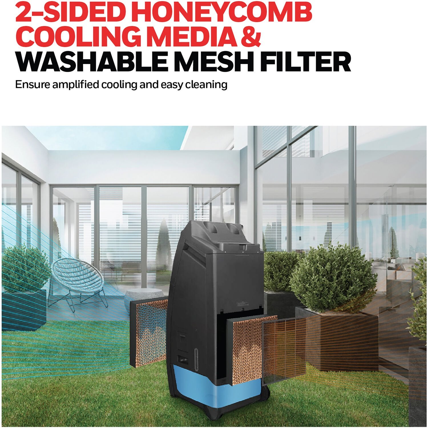 Honeywell Indoor/Outdoor Evaporative Coolers CO301PC Honeywell Indoor/Outdoor Evaporative Coolers CO301PC