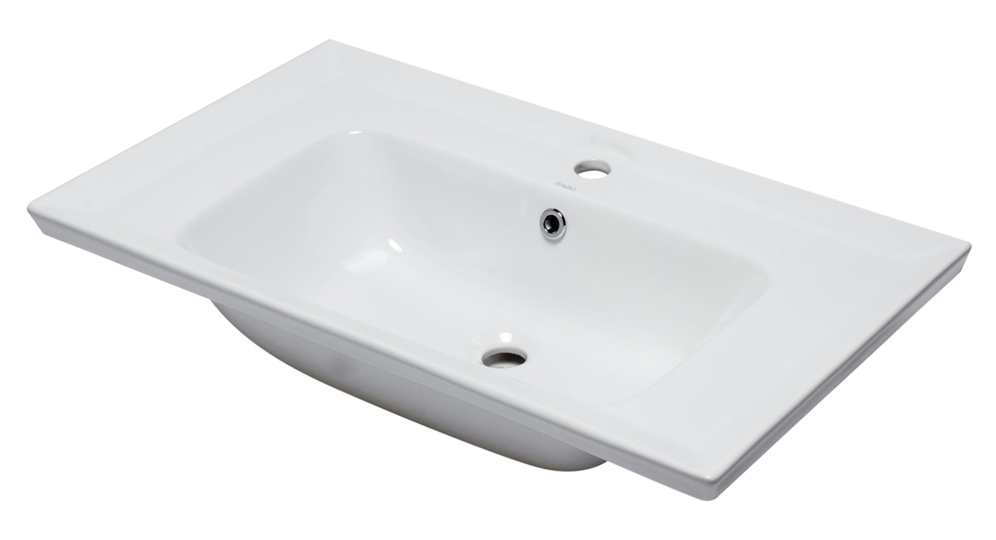 EAGO - White Ceramic 32"x19" Rectangular Drop In Sink | BH003 EAGO - White Ceramic 32"x19" Rectangular Drop In Sink | BH003
