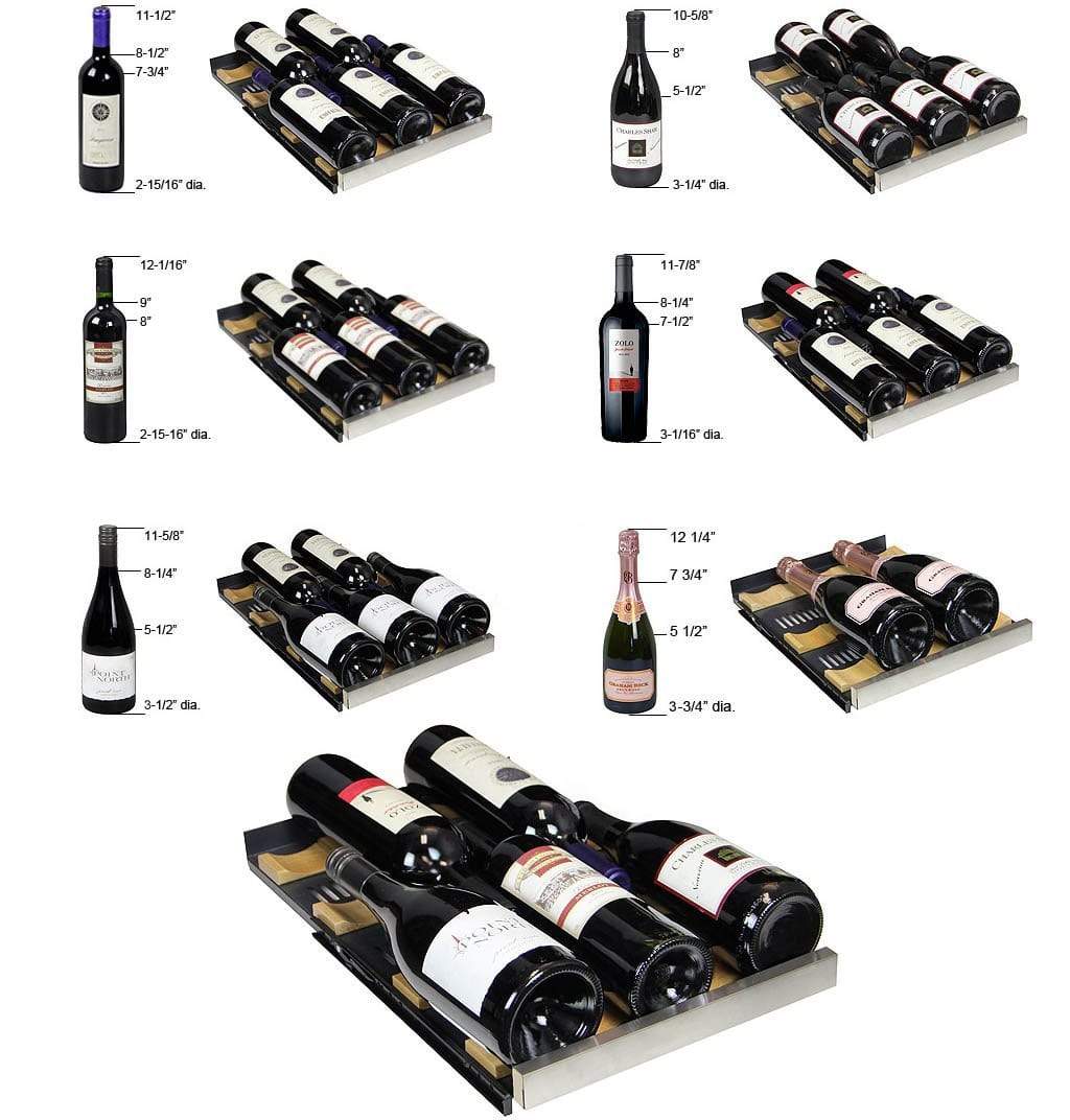 Allavino Wine & Beverage Centers FlexCount Series Side-by-Side Dual-Zone Wine & Beverage Center - 3Z-VSWB15-3S20 Allavino Wine & Beverage Centers FlexCount Series Side-by-Side Dual-Zone Wine & Beverage Center - 3Z-VSWB15-3S20