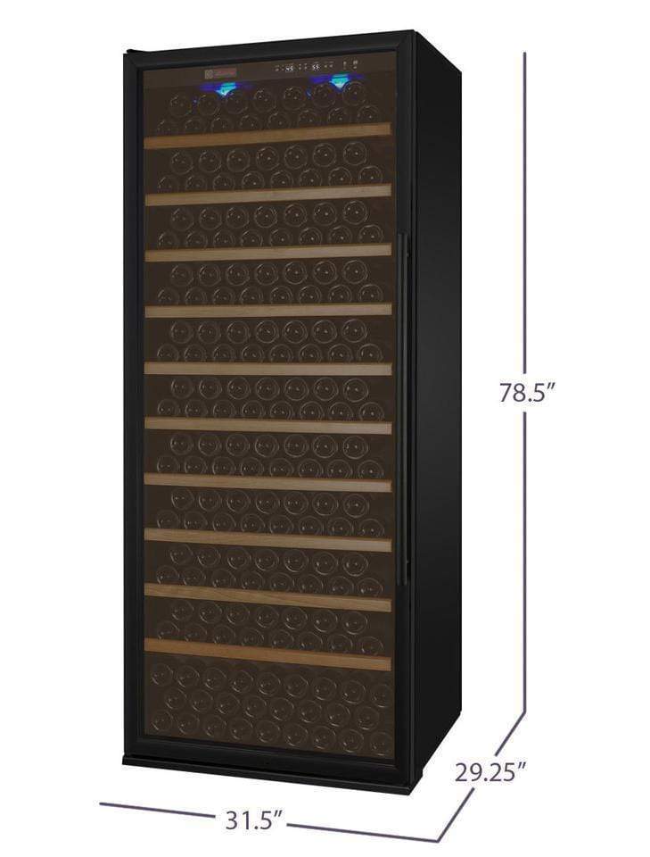 Allavino Wine & Beverage Centers Vite Series 305 Bottle Single-Zone Wine Refrigerator - Black Door with Left Hinge - YHWR305-1BL20 Allavino Wine & Beverage Centers Vite Series 305 Bottle Single-Zone Wine Refrigerator - Black Door with Left Hinge - YHWR305-1BL20