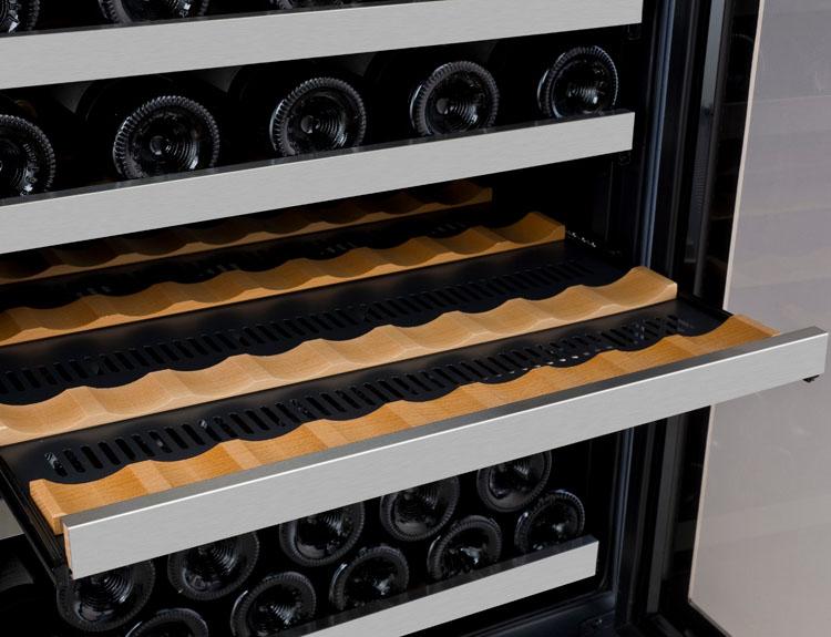 Allavino Wine & Beverage Centers Wide FlexCount II Series 56 Bottle/154 Can Dual Zone Stainless Steel Side-by-Side Wine Refrigerator/Beverage Center - 3Z-VSWB24-2S20 Allavino Wine & Beverage Centers Wide FlexCount II Series 56 Bottle/154 Can Dual Zone Stainless Steel Side-by-Side Wine Refrigerator/Beverage Center - 3Z-VSWB24-2S20