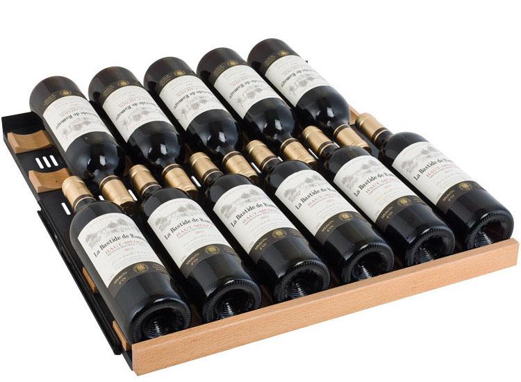 Allavino Wine & Beverage Centers Wide FlexCount II Tru-Vino 354 Bottle Dual Zone Black Side-by-Side Wine Refrigerator - 2X-VSWR177-1B20 Allavino Wine & Beverage Centers Wide FlexCount II Tru-Vino 354 Bottle Dual Zone Black Side-by-Side Wine Refrigerator - 2X-VSWR177-1B20