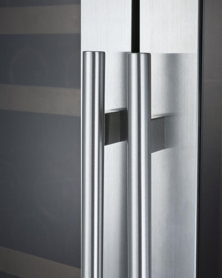 Allavino Wine & Beverage Centers Wide FlexCount II Tru-Vino 354 Bottle Dual Zone Stainless Steel Side-by-Side Wine Refrigerator - 2X-VSWR177-1S20 Allavino Wine & Beverage Centers Wide FlexCount II Tru-Vino 354 Bottle Dual Zone Stainless Steel Side-by-Side Wine Refrigerator - 2X-VSWR177-1S20