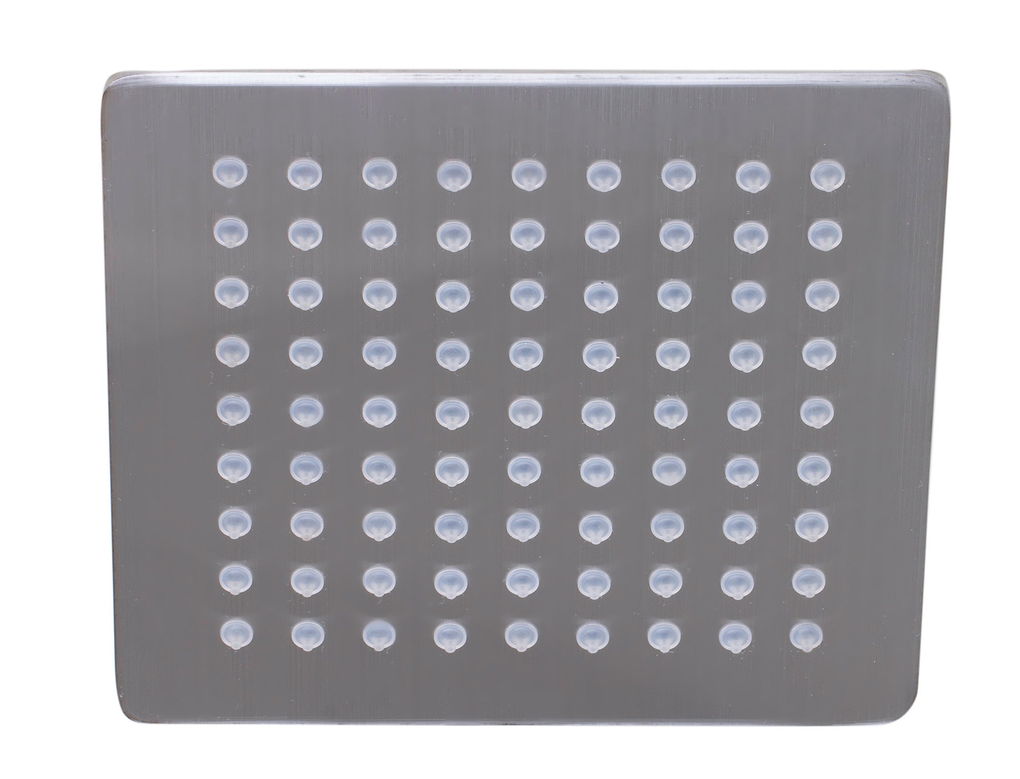ALFI Brand - Solid Brushed Stainless Steel 8" Square Ultra Thin Rain Shower Head | RAIN8S-BSS ALFI Brand - Solid Brushed Stainless Steel 8" Square Ultra Thin Rain Shower Head | RAIN8S-BSS