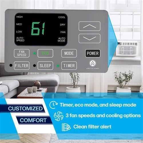 Arctic Wind Window A/C Arctic Wind - 18000 BTU Window A/C 230V with Electric Heat DOE Arctic Wind Window A/C Arctic Wind - 18000 BTU Window A/C 230V with Electric Heat DOE