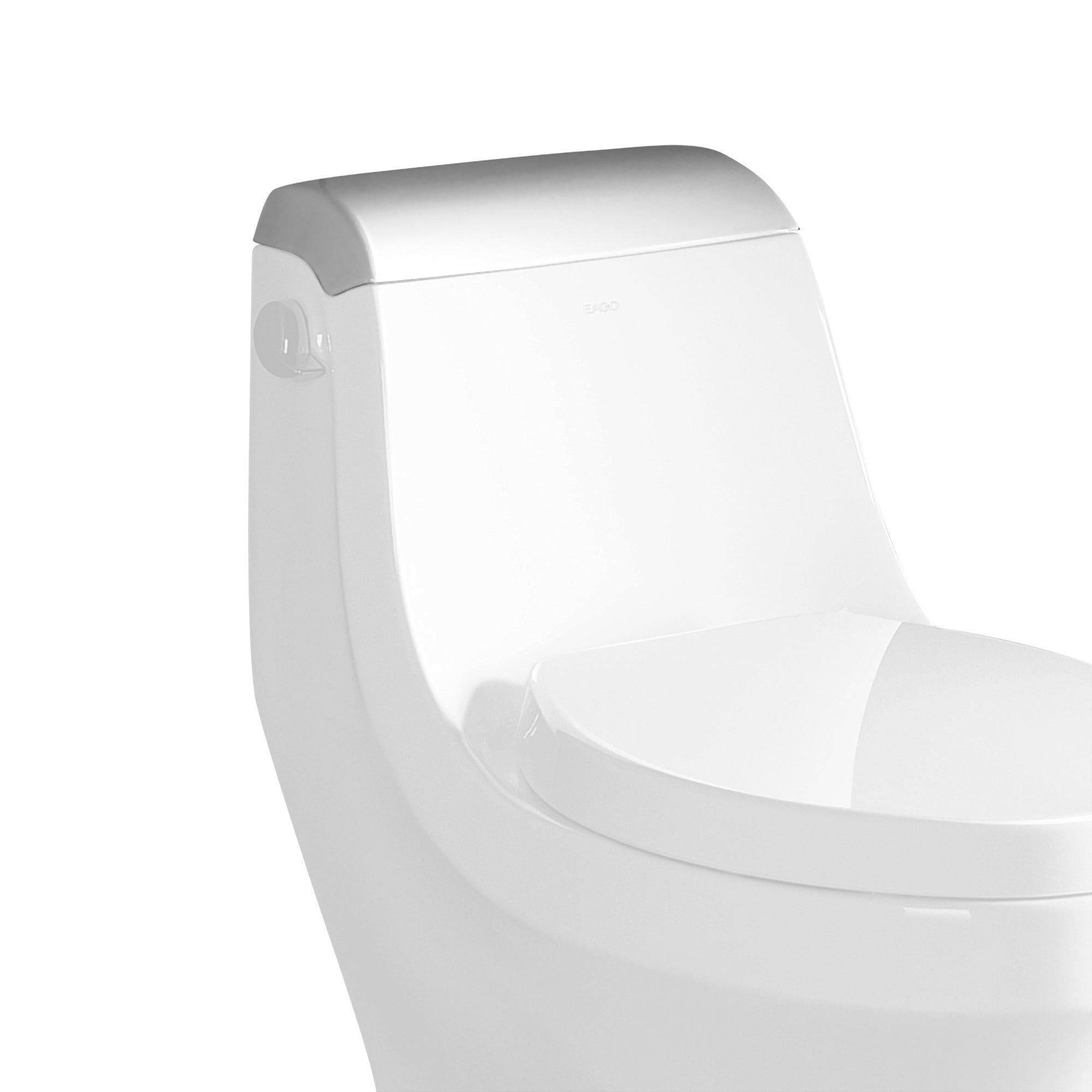 EAGO - Replacement Ceramic Toilet Lid for TB133 | R-133LID EAGO - Replacement Ceramic Toilet Lid for TB133 | R-133LID