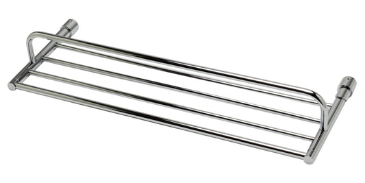 ALFI Brand - Polished Chrome 24 inch Towel Bar & Shelf Bathroom Accessory | AB9523