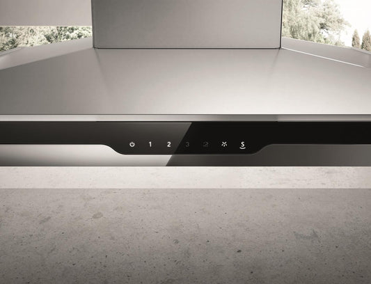 Elica - STONEY ISLAND - Techne Plus - 42" W x 27" D x 5" H, 600 CFM, Stainless - Island Hoods | ESI642SS