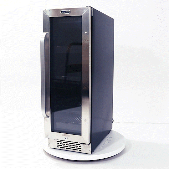 Whynter - BBR-638SB 12 inch Built-In 60 Can Undercounter Stainless Steel Beverage Refrigerator with Reversible Door, Digital Control, Lock and Carbon Filter | BBR-638SB Whynter - BBR-638SB 12 inch Built-In 60 Can Undercounter Stainless Steel Beverage Refrigerator with Reversible Door, Digital Control, Lock and Carbon Filter | BBR-638SB