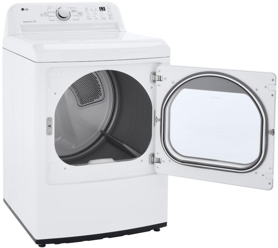 LG - 5.0 cu. ft. Mega Capacity Top Load Washer and LG - 7.3 Cu. Ft. White Ultra Large High Efficiency Gas Dryer LG - 5.0 cu. ft. Mega Capacity Top Load Washer and LG - 7.3 Cu. Ft. White Ultra Large High Efficiency Gas Dryer