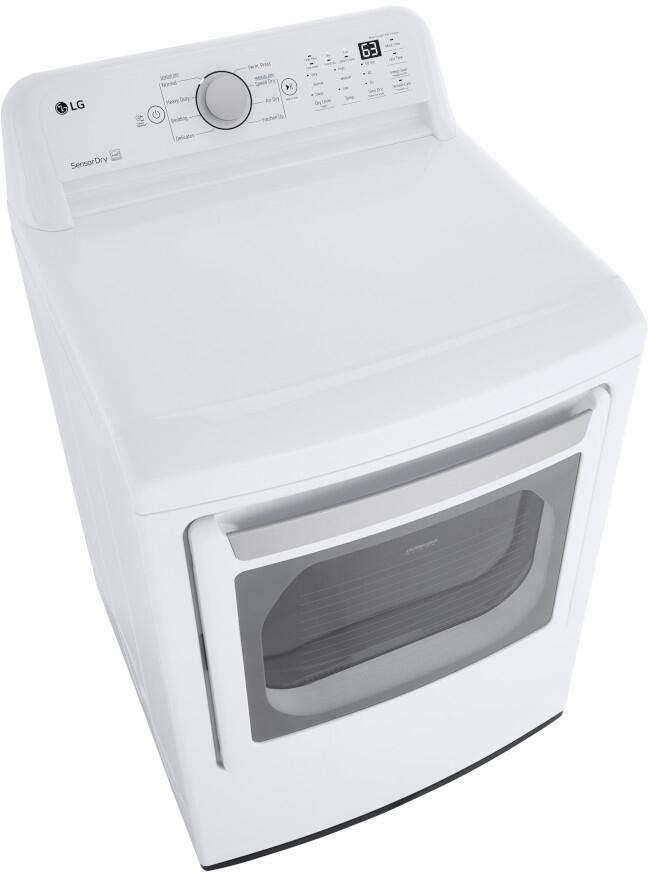 LG - 5.0 cu. ft. Mega Capacity Top Load Washer and LG - 7.3 Cu. Ft. White Ultra Large High Efficiency Gas Dryer LG - 5.0 cu. ft. Mega Capacity Top Load Washer and LG - 7.3 Cu. Ft. White Ultra Large High Efficiency Gas Dryer