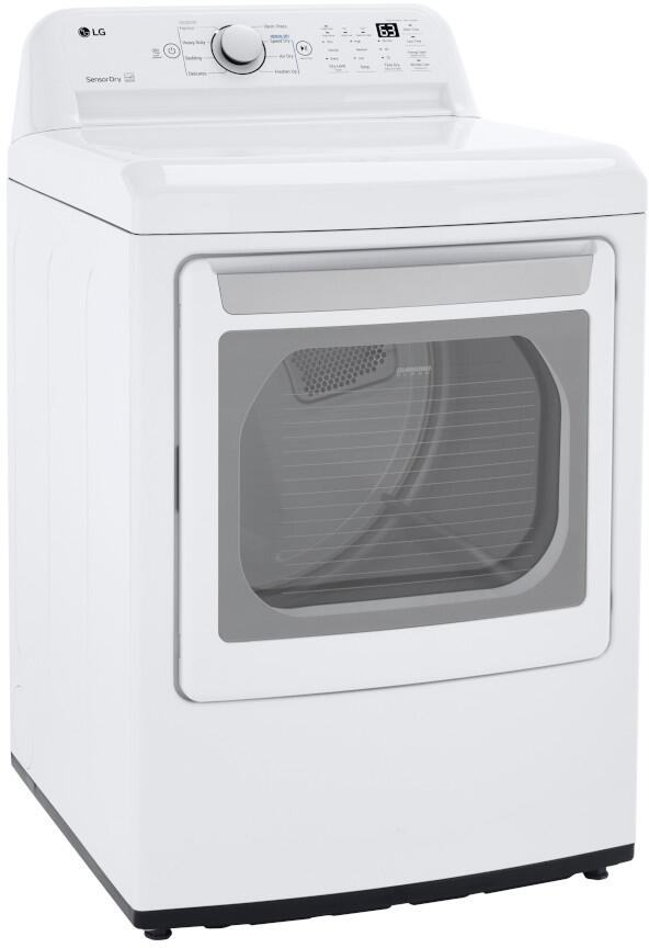 LG - 5.0 cu. ft. Mega Capacity Top Load Washer and LG - 7.3 Cu. Ft. White Ultra Large High Efficiency Gas Dryer LG - 5.0 cu. ft. Mega Capacity Top Load Washer and LG - 7.3 Cu. Ft. White Ultra Large High Efficiency Gas Dryer