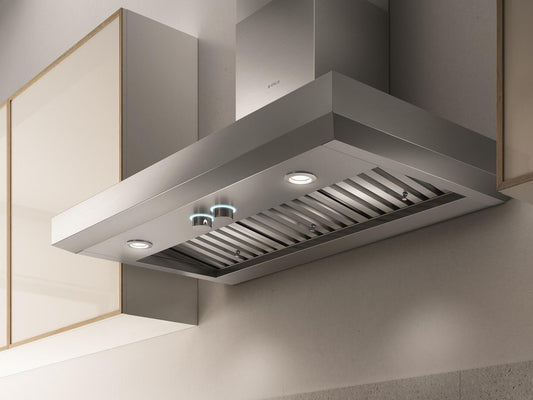 Elica - VAVANO - Elica Pro - 48" W x 24" D x 5" H, 600 CFM Internal,  Stainless - Wall Mount Hoods | EVV648S1