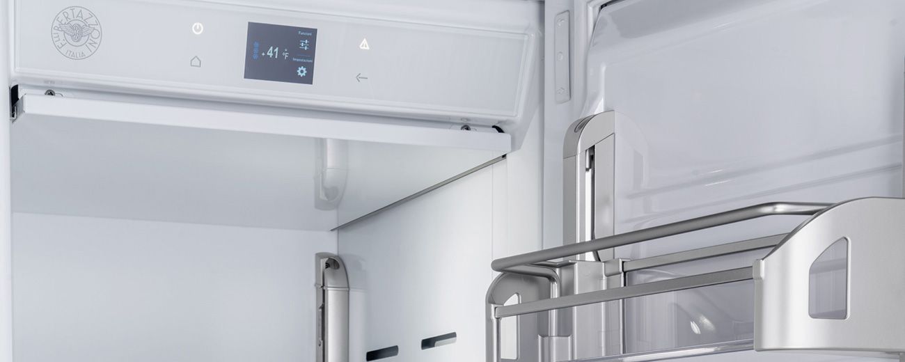 Bertazzoni - 18" Built-in Freezer column - Stainless - Left swing door - REF18FCIPIXL/23 Bertazzoni - 18" Built-in Freezer column - Stainless - Left swing door - REF18FCIPIXL/23