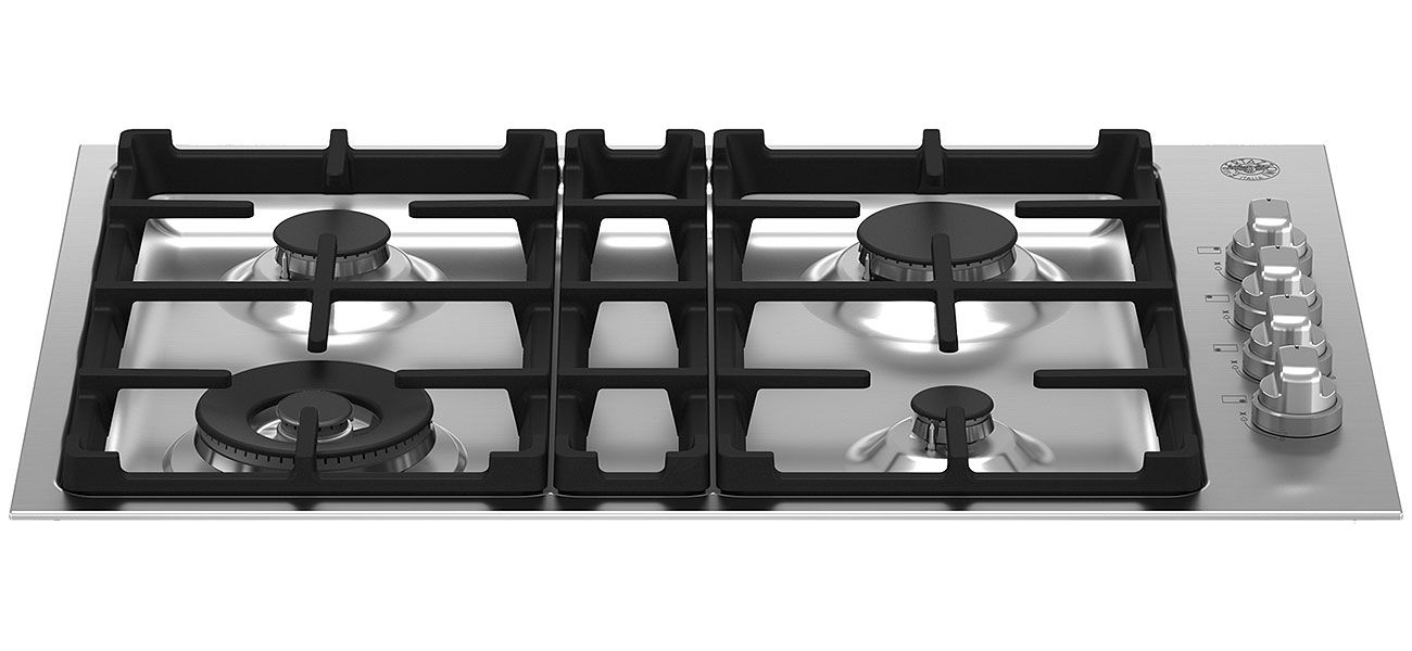 Bertazzoni - 30" Drop-in Gas Cooktop 4 Burners - MAST304QXE Bertazzoni - 30" Drop-in Gas Cooktop 4 Burners - MAST304QXE