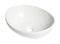 ALFI Brand - White 16" Egg Shape Above Mount Ceramic Sink | ABC913