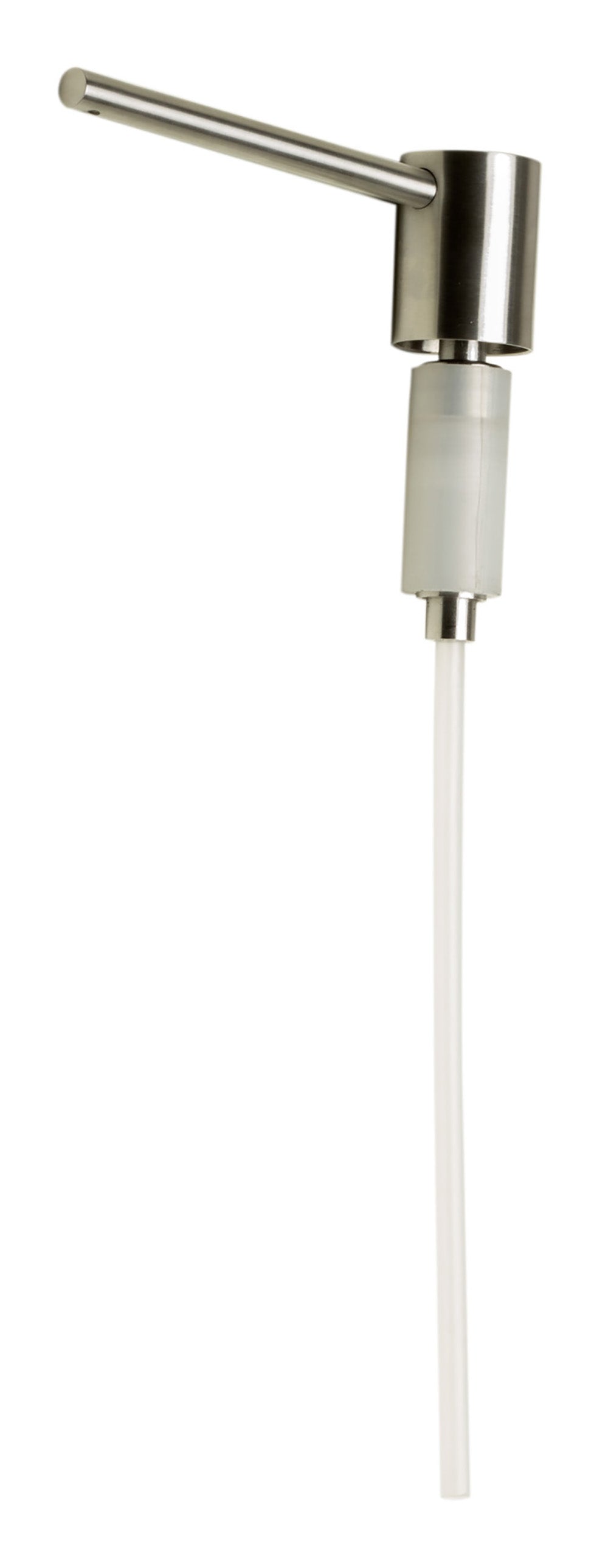 ALFI Brand - Modern Round Brushed Stainless Steel Soap Dispenser | AB5006-BSS ALFI Brand - Modern Round Brushed Stainless Steel Soap Dispenser | AB5006-BSS