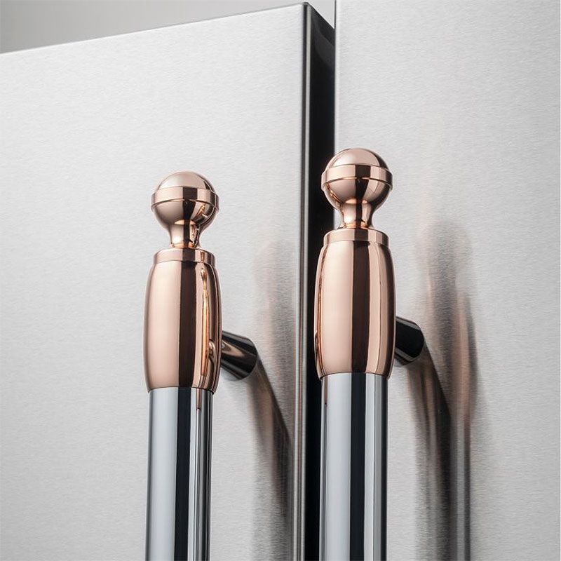 Bertazzoni | Décor Set 2 – Refrigerator & Dishwasher kit – Polished Copper finish | DS2HERTPC Bertazzoni | Décor Set 2 – Refrigerator & Dishwasher kit – Polished Copper finish | DS2HERTPC