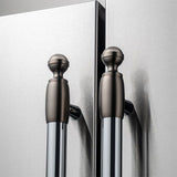 Bertazzoni | Décor Set 2 – Refrigerator & Dishwasher kit – Matt Satin Black finish | DS2HERTSB Bertazzoni | Décor Set 2 – Refrigerator & Dishwasher kit – Matt Satin Black finish | DS2HERTSB